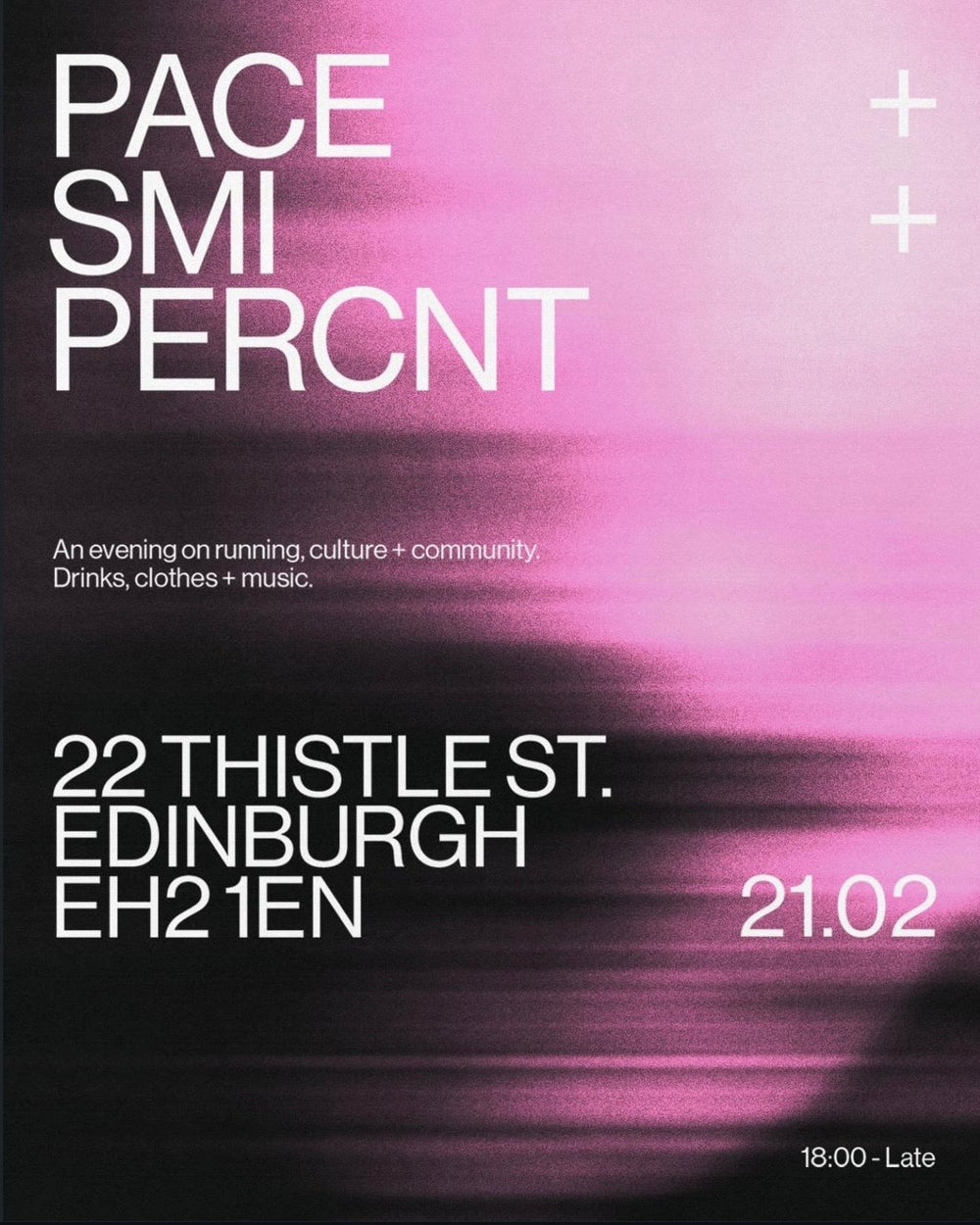 PERCNT® - AN EVENING ON RUNNING, CULTURE & COMMUNITY