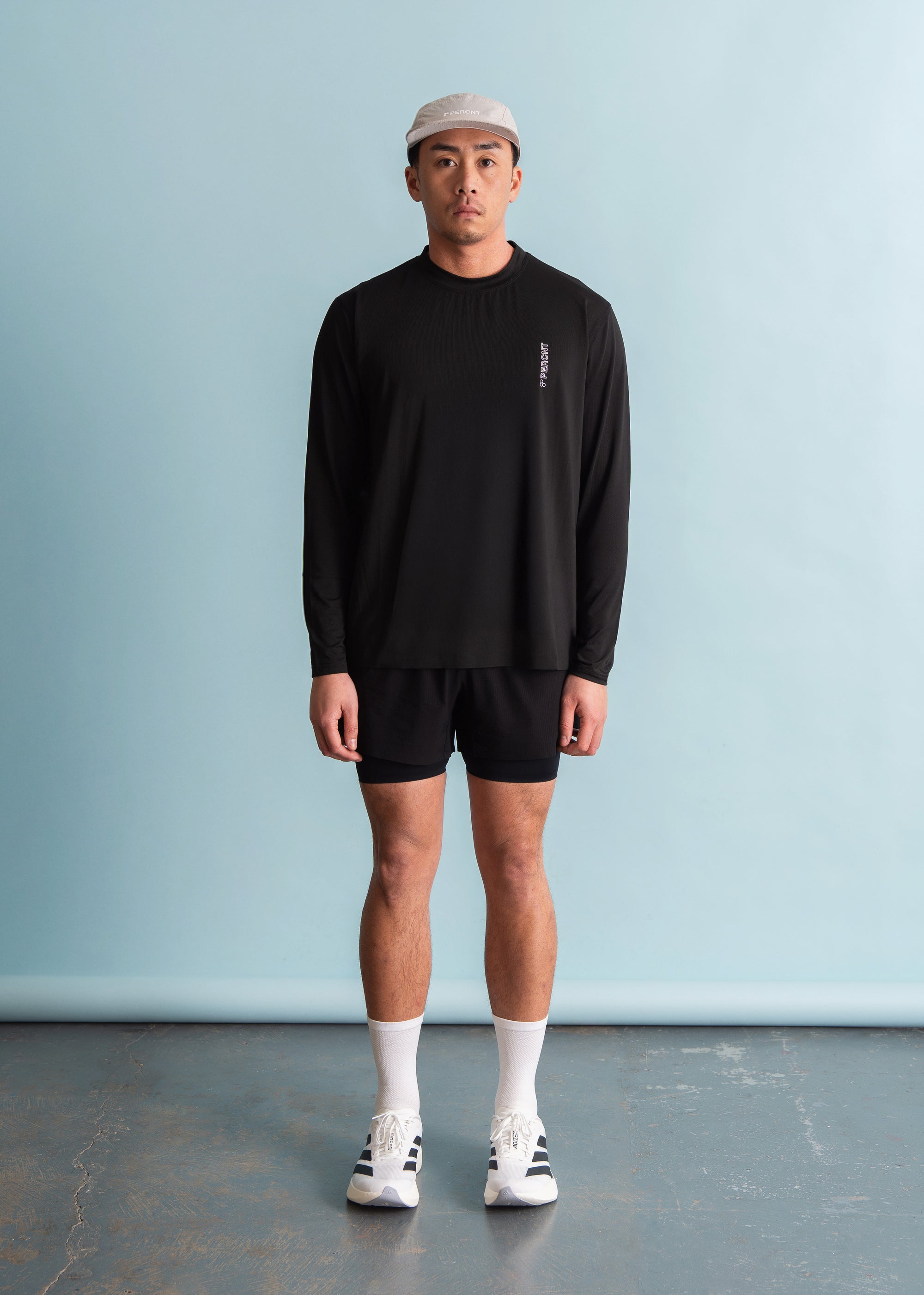 PERCNT Core Performance L/S T-Shirt - Black