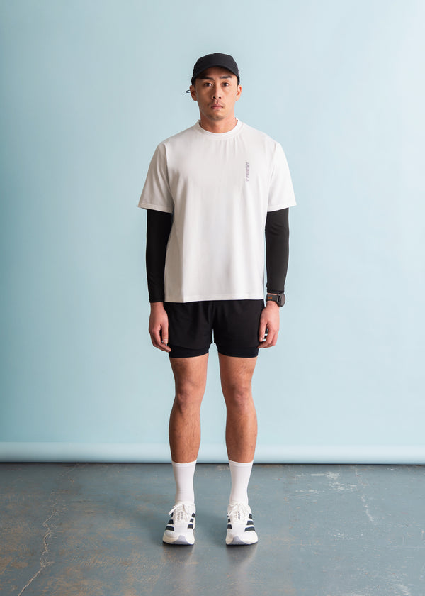 PERCNT Core Performance T-Shirt - White