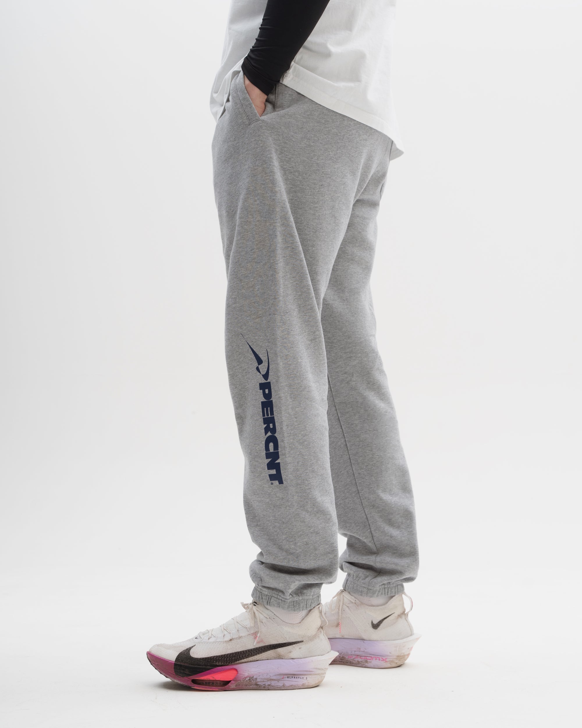 Grey running jogger 