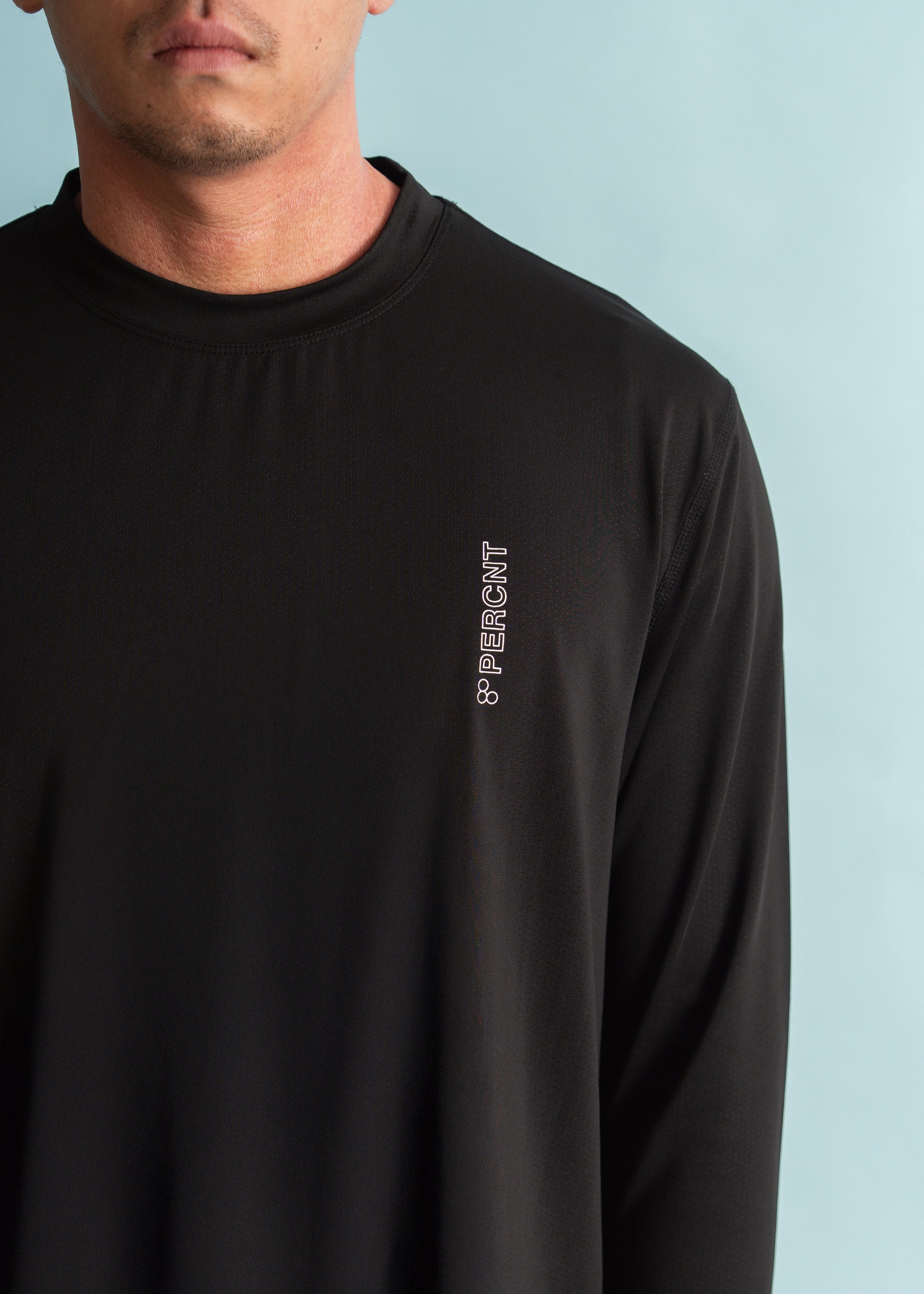 PERCNT Core Performance L/S T-Shirt - Black