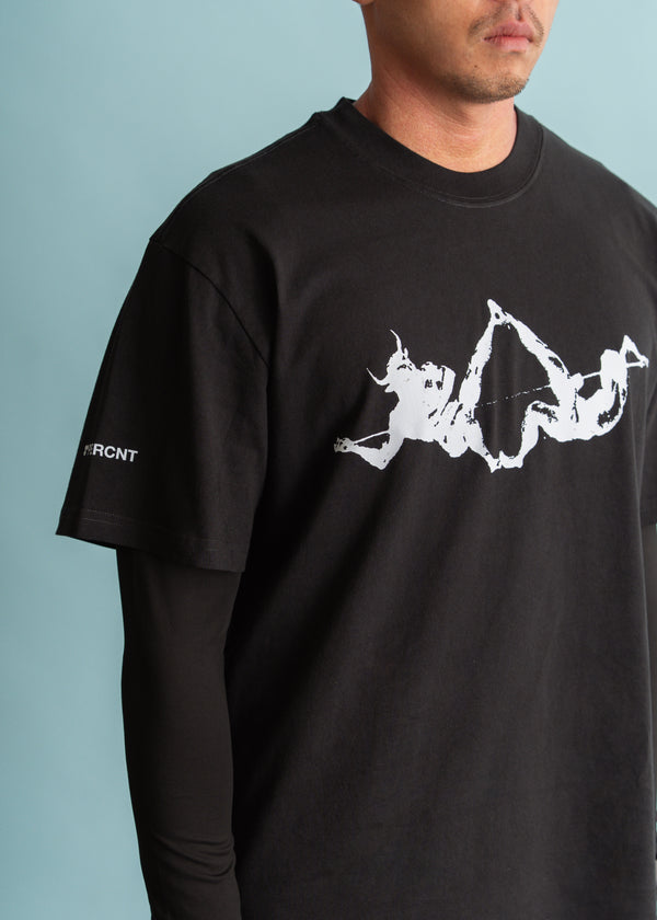 PERCNT Endure T-Shirt - Washed Black
