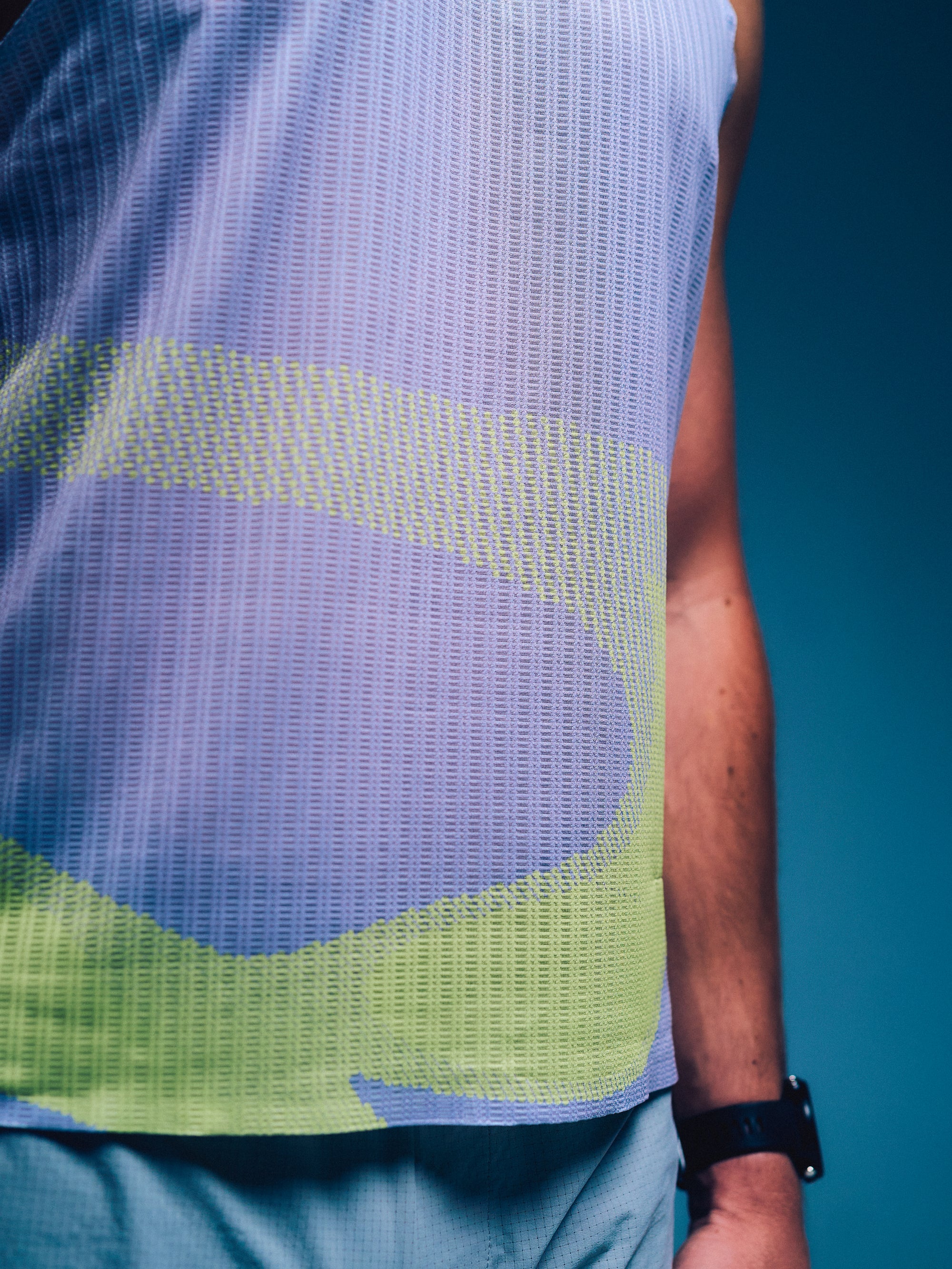 PERCNT Pro Performance Singlet - Vapour