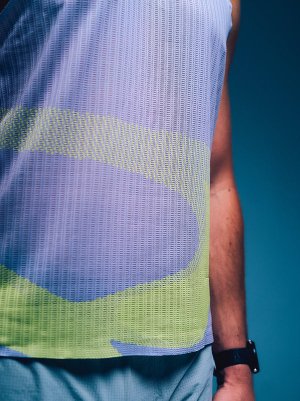 PERCNT Pro Performance Singlet - Vapour