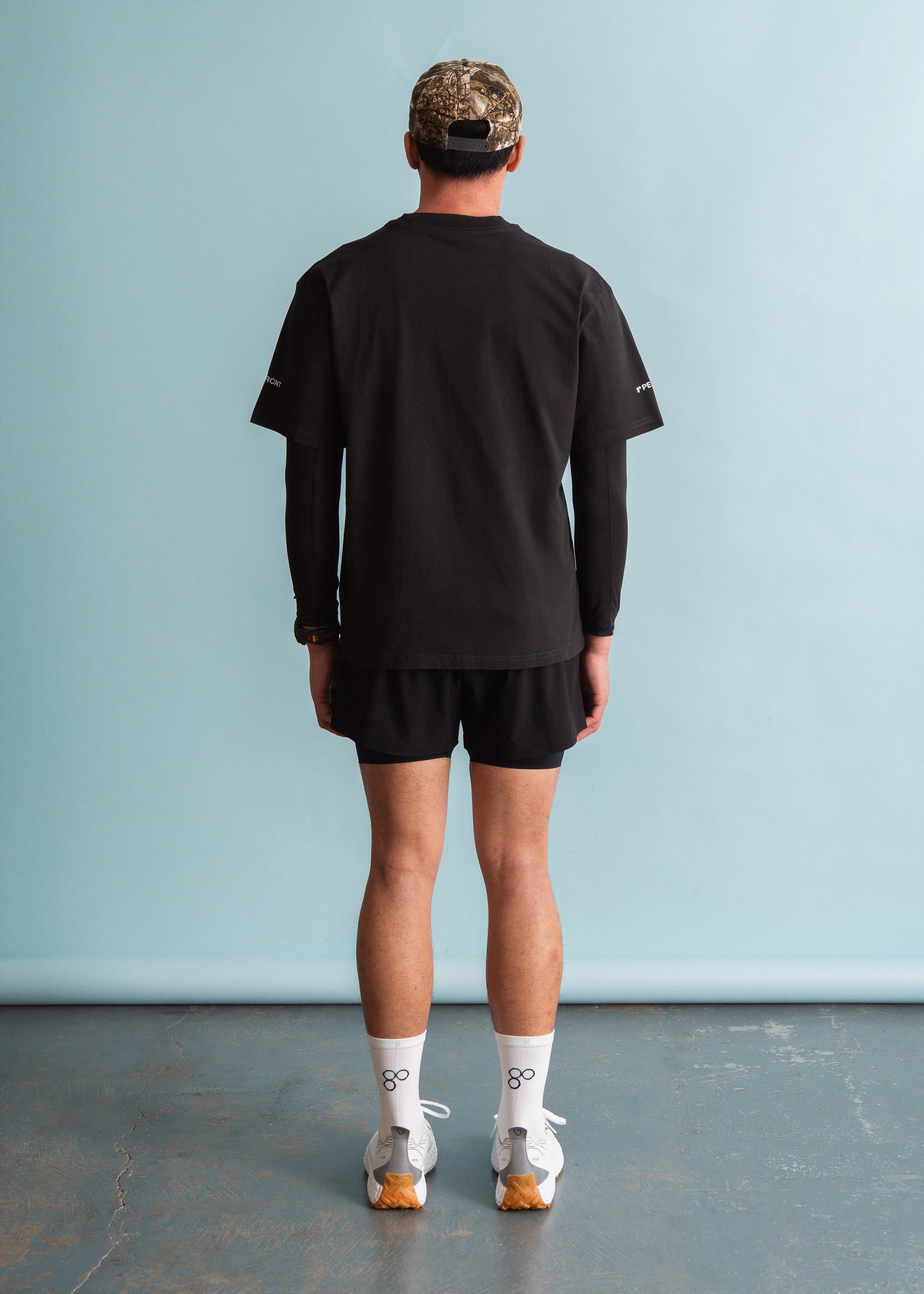 PERCNT Endure T-Shirt - Washed Black