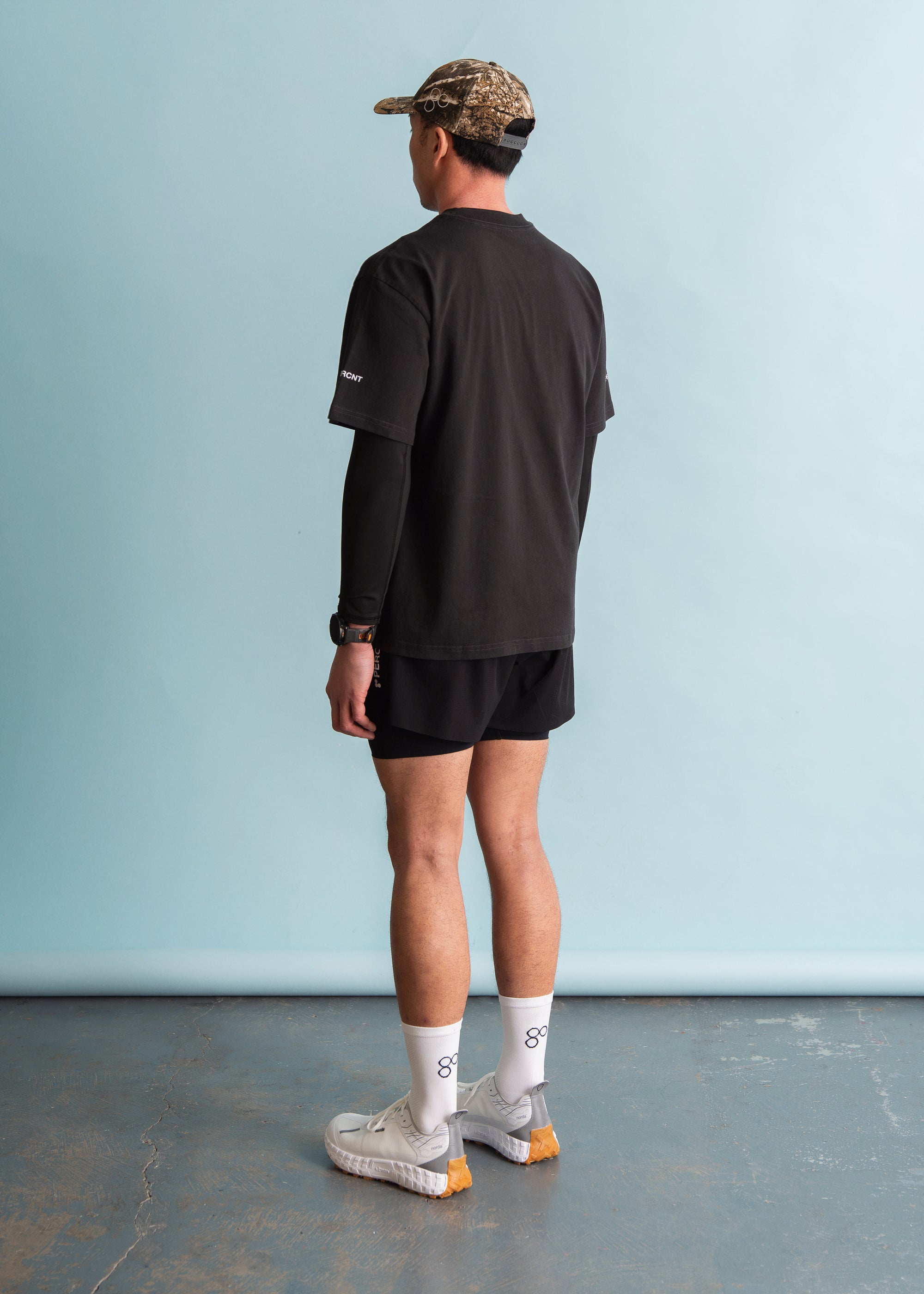 PERCNT Endure T-Shirt - Washed Black