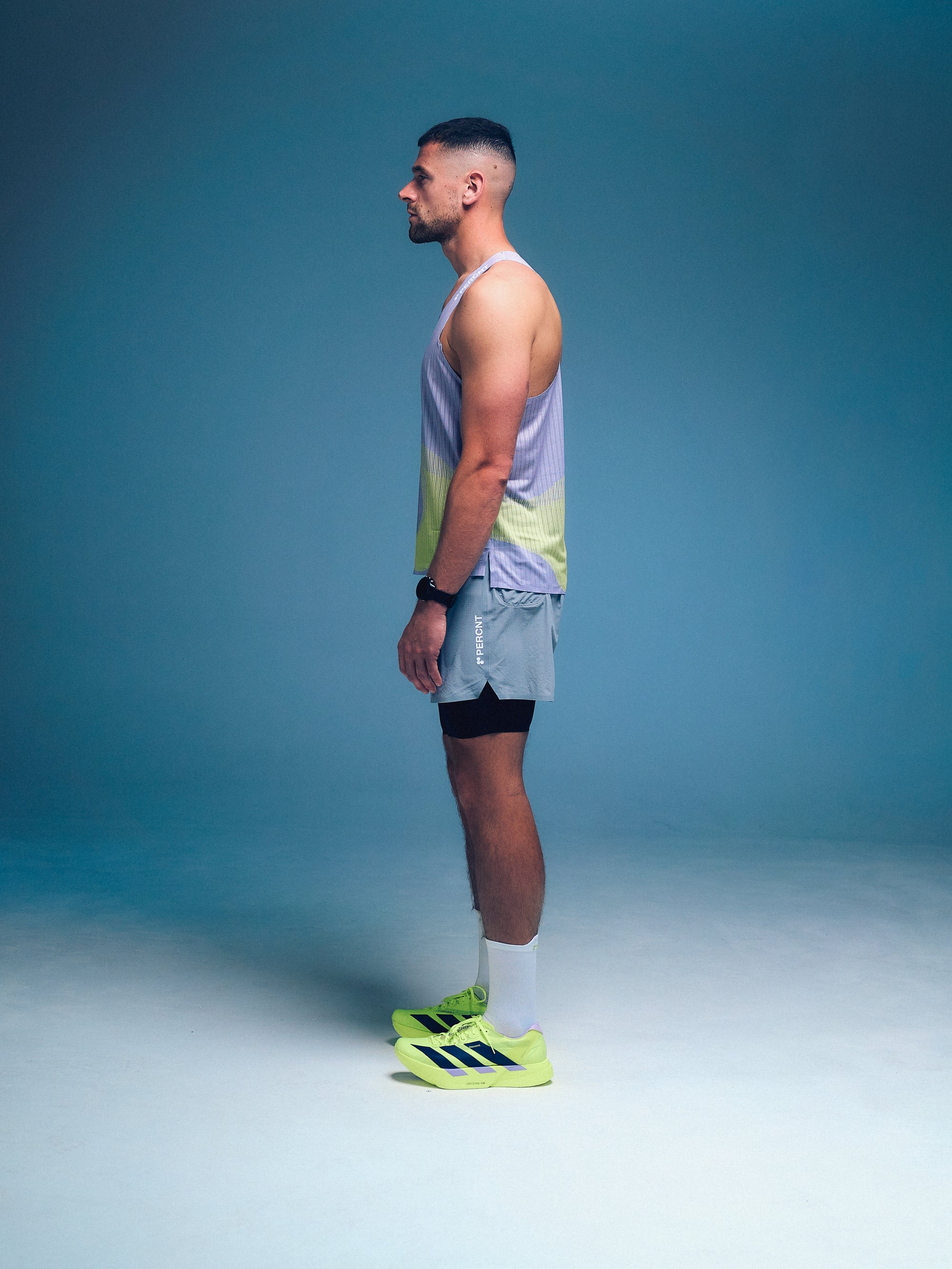 PERCNT Pro Performance Singlet - Vapour