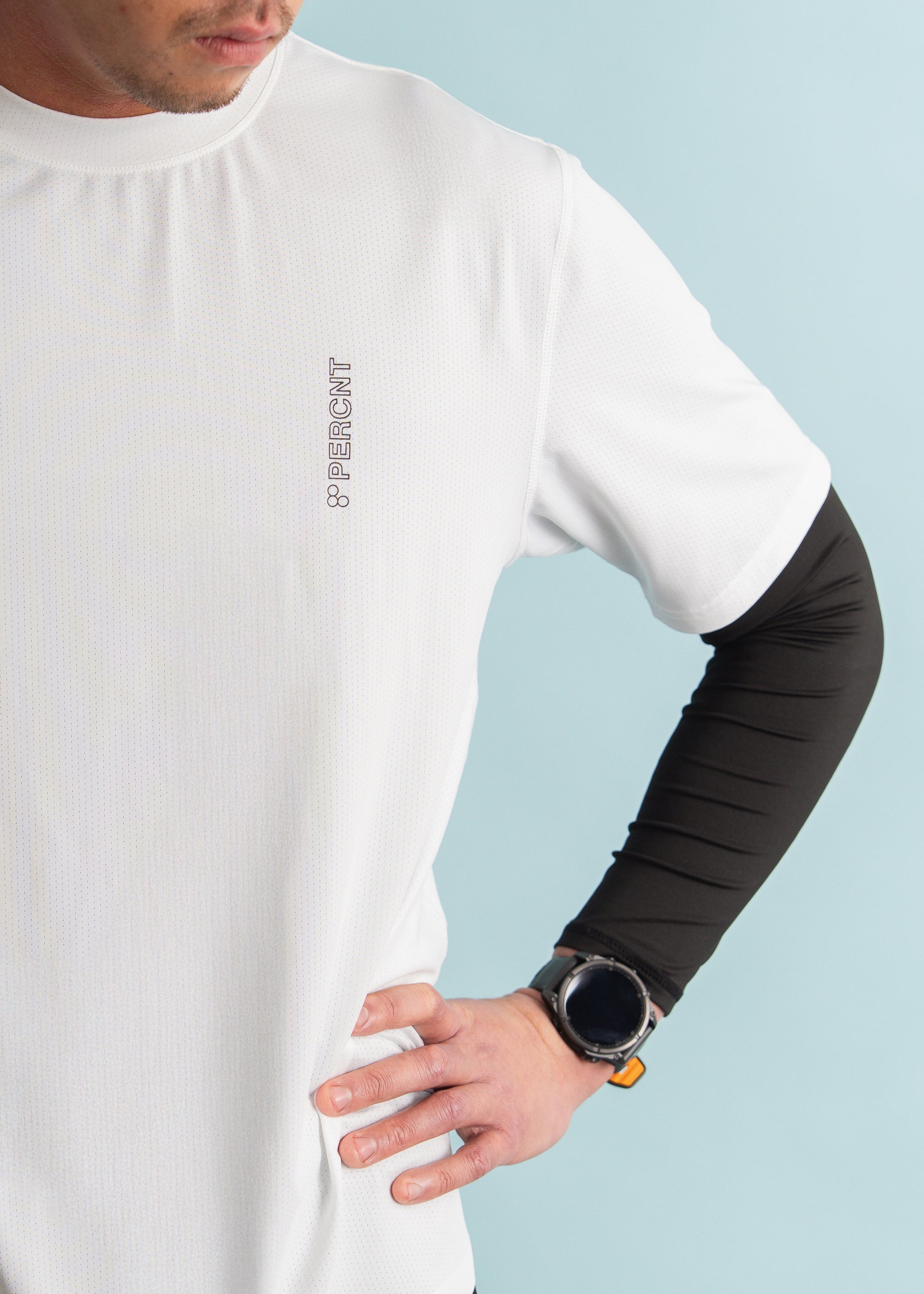 PERCNT Core Performance T-Shirt - White