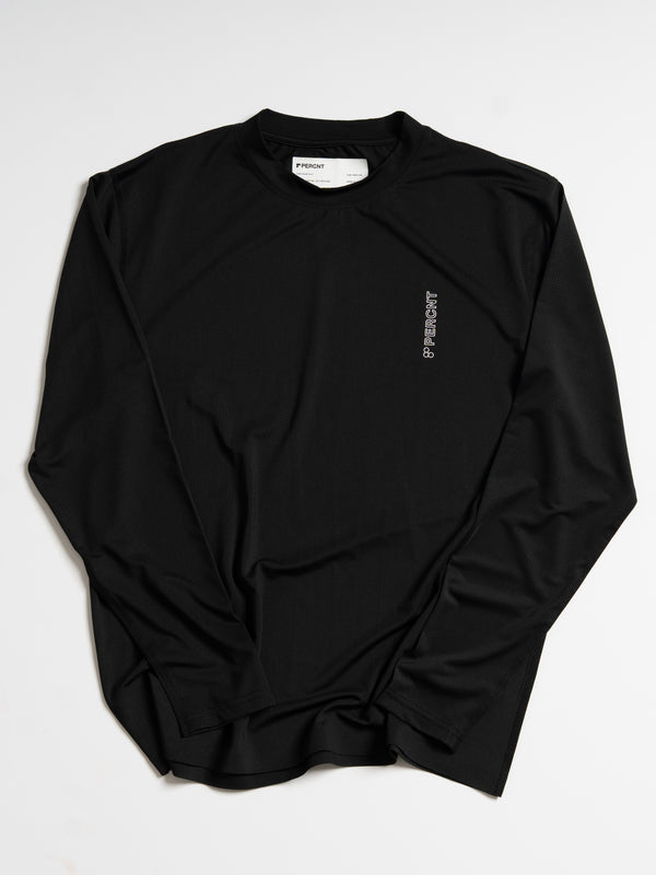 PERCNT Core Performance L/S T-Shirt - Black