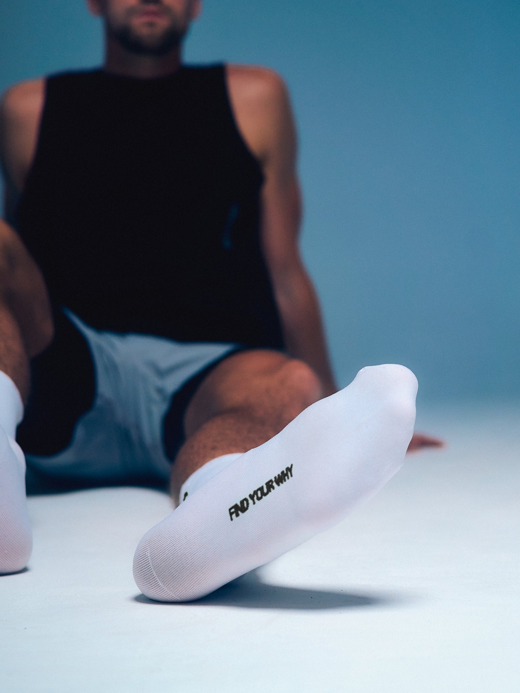 PERCNT Pro Performance Sock - White