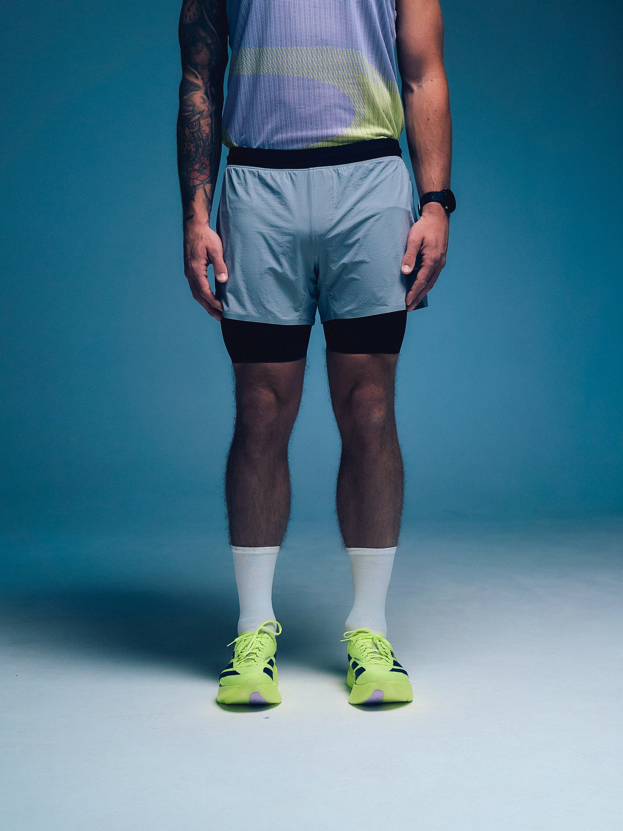 PERCNT Aero Performance Short - Vapour