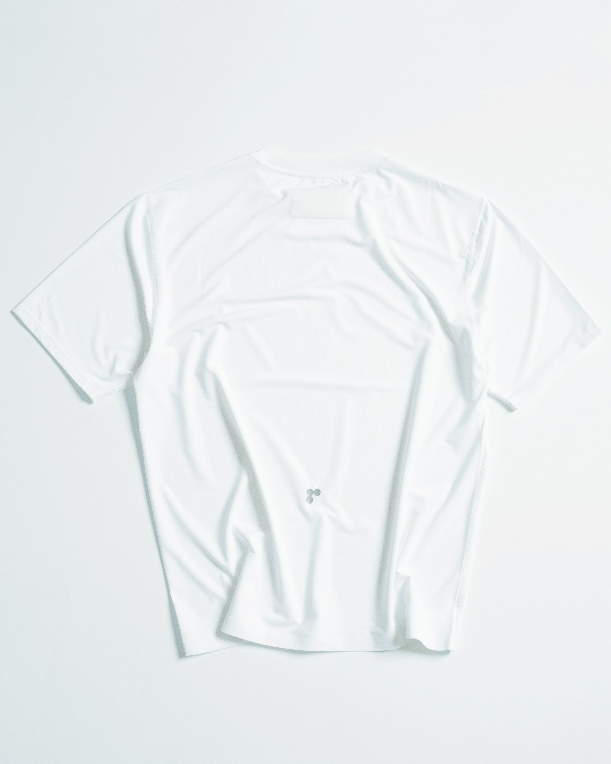 PERCNT® On Pace Performance Reflective Core T-Shirt - White