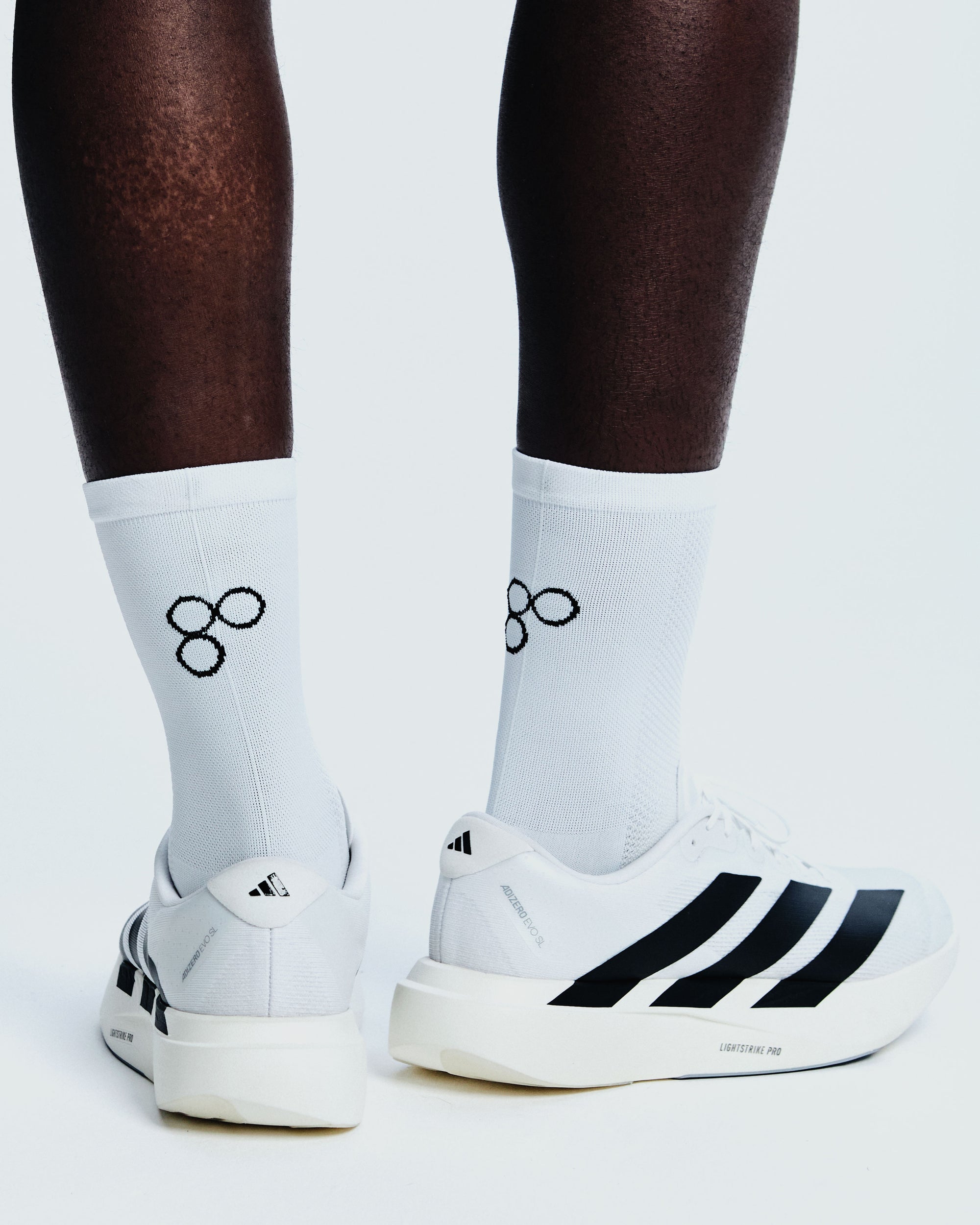 PERCNT V2 Performance Sock - White
