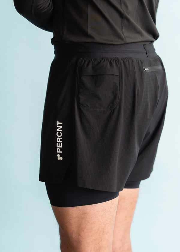 PERCNT Aero Performance Short - Black