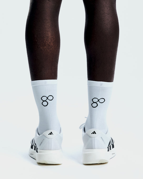 PERCNT V2 Performance Sock (3-Pack) - White