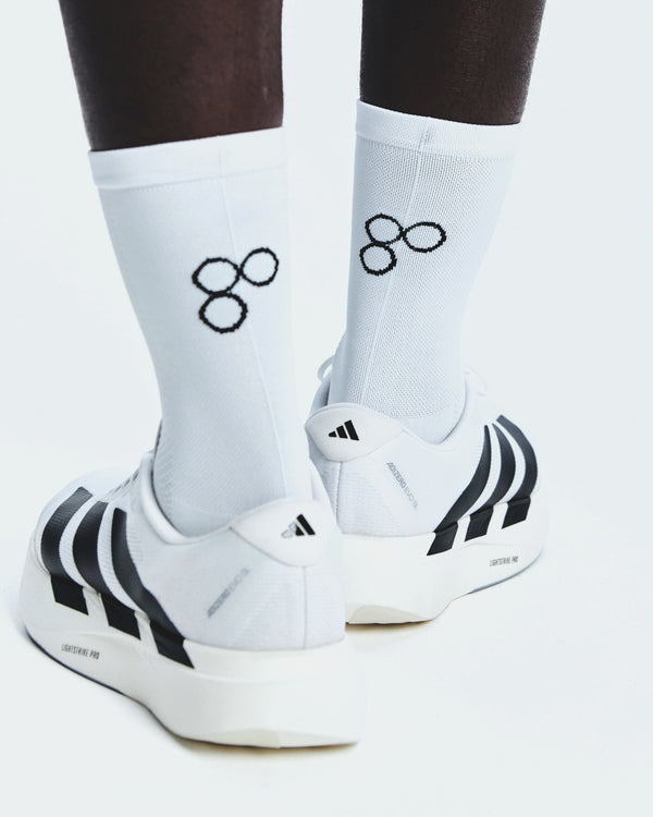 PERCNT V2 Performance Sock (3-Pack) - White